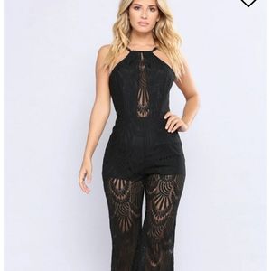 Black sexy jumpsuit